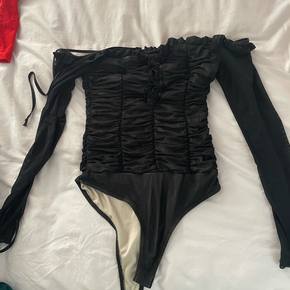 Ruched Bodysuit